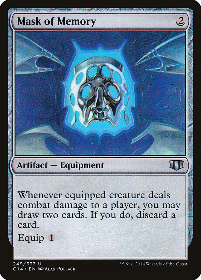 Mask of Memory [Commander 2014] Magic: The Gathering