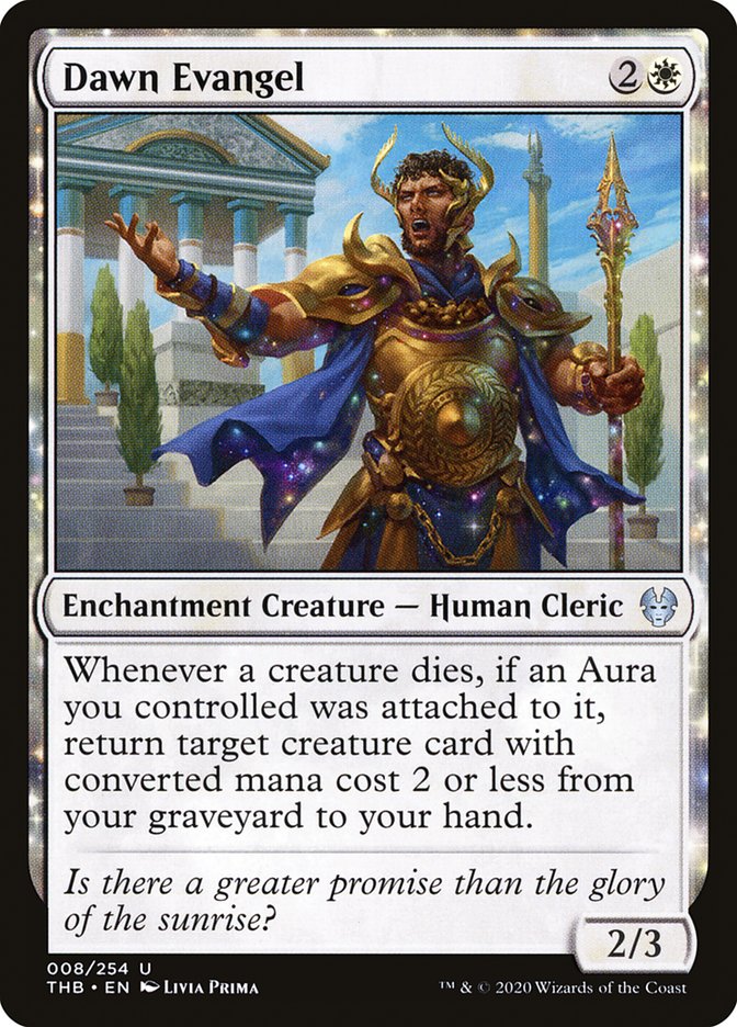 Dawn Evangel [Theros Beyond Death] Magic: The Gathering