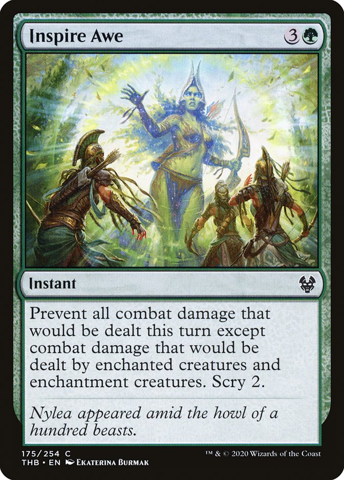 Inspire Awe [Theros Beyond Death] Magic: The Gathering