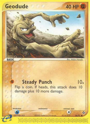 Geodude (56/97) [EX: Dragon] Pokémon