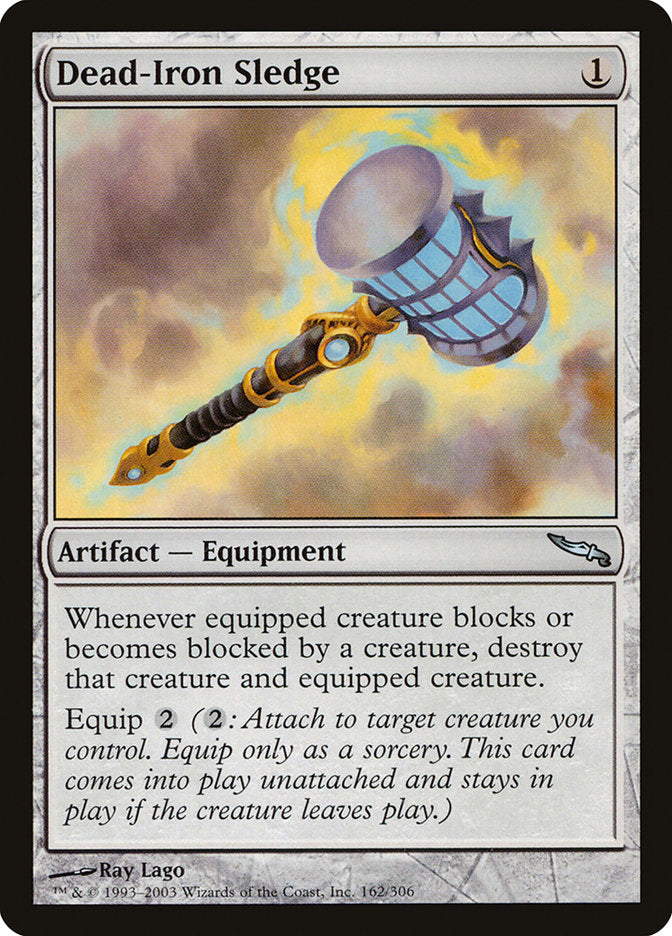 Dead-Iron Sledge [Mirrodin] Magic: The Gathering