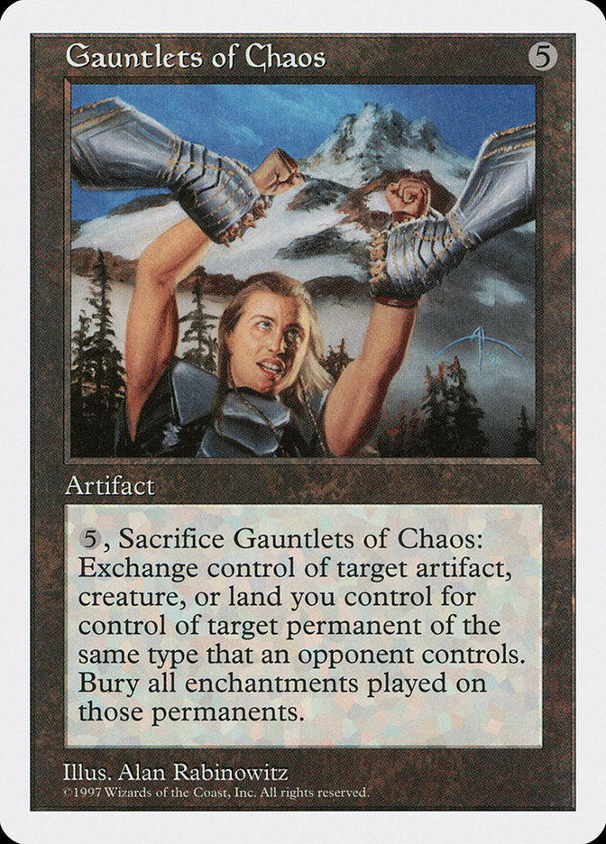 Gauntlets of Chaos [Fifth Edition] Magic: The Gathering