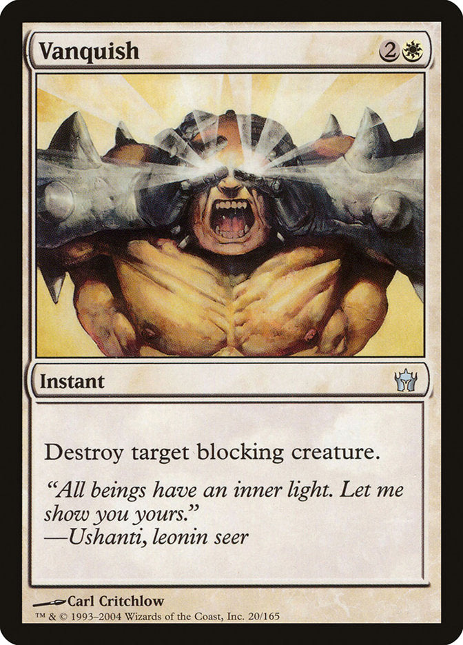 Vanquish [Fifth Dawn] Magic: The Gathering
