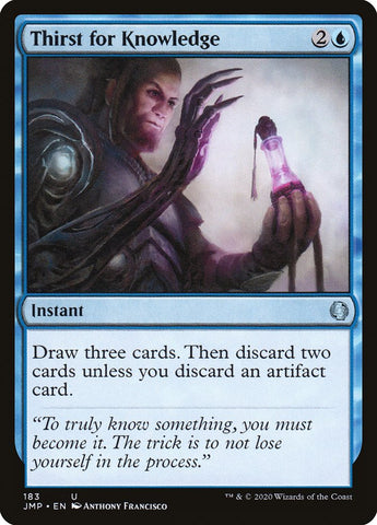 Thirst for Knowledge [Jumpstart] Magic: The Gathering
