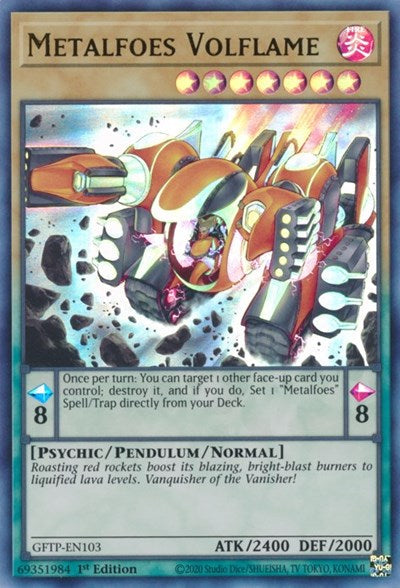 Metalfoes Volflame [GFTP-EN103] Ultra Rare Yu-Gi-Oh!