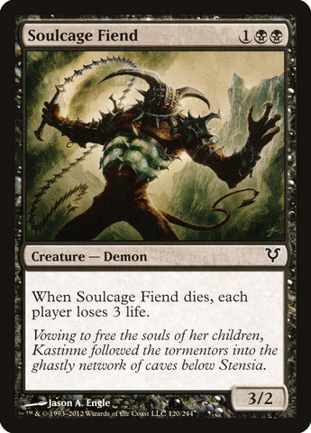 Soulcage Fiend [Avacyn Restored] Magic: The Gathering