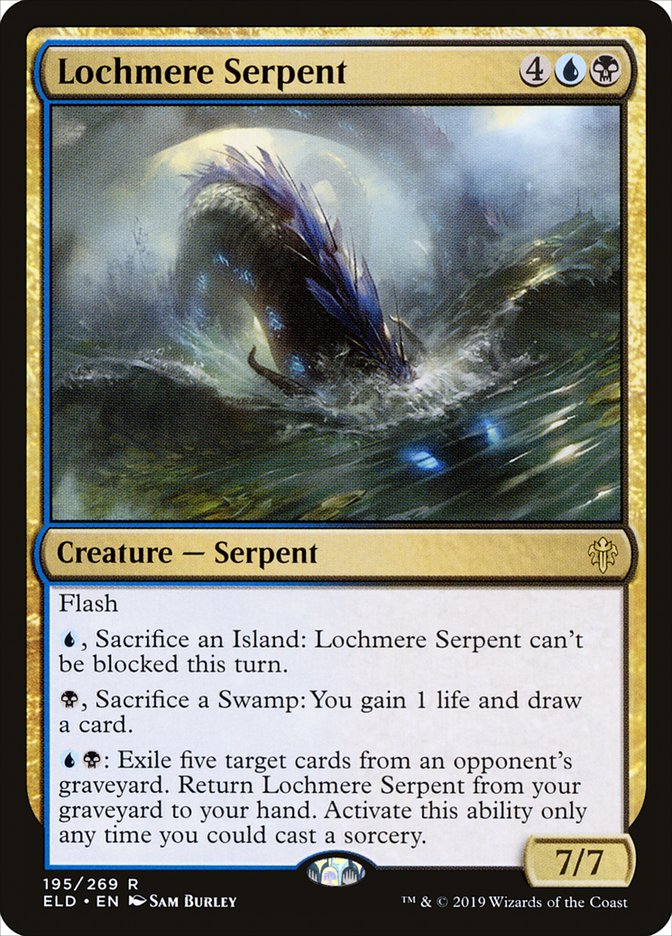 Lochmere Serpent [Throne of Eldraine] Magic: The Gathering