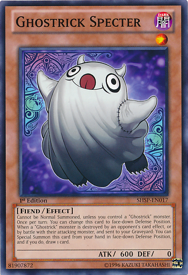 Ghostrick Specter [SHSP-EN017] Common Yu-Gi-Oh!