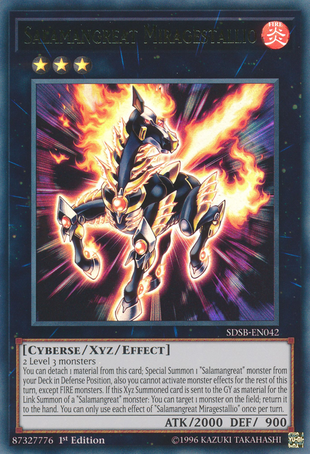 Salamangreat Miragestallio [SDSB-EN042] Ultra Rare Yu-Gi-Oh!