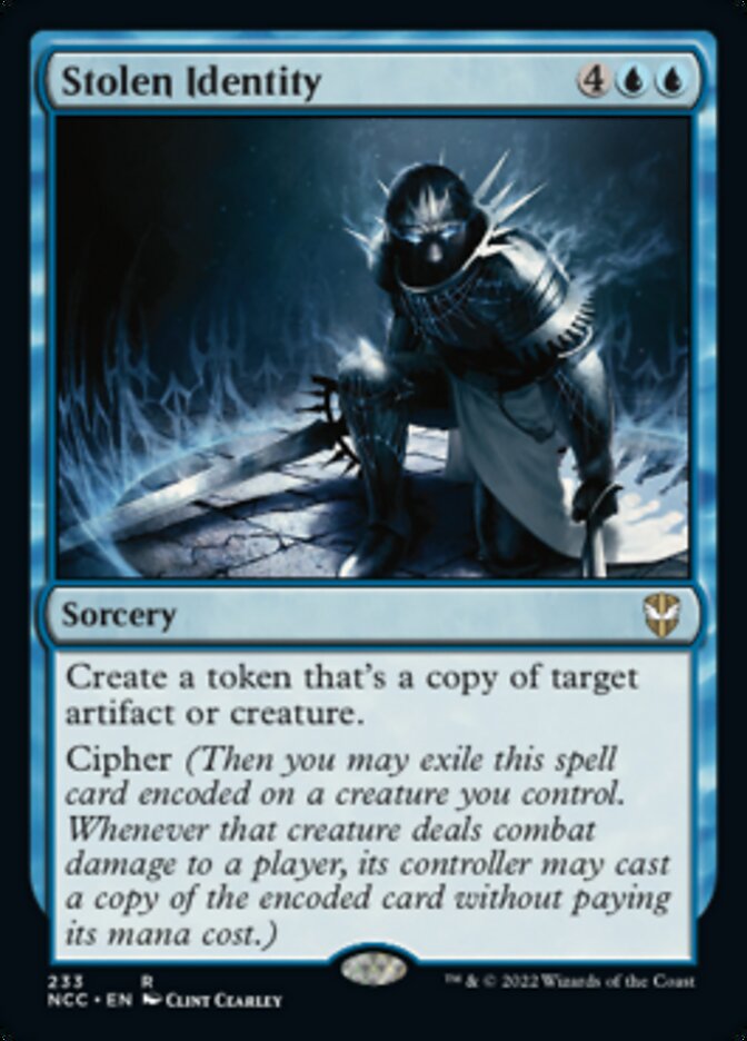 Stolen Identity [Streets of New Capenna Commander] Magic: The Gathering