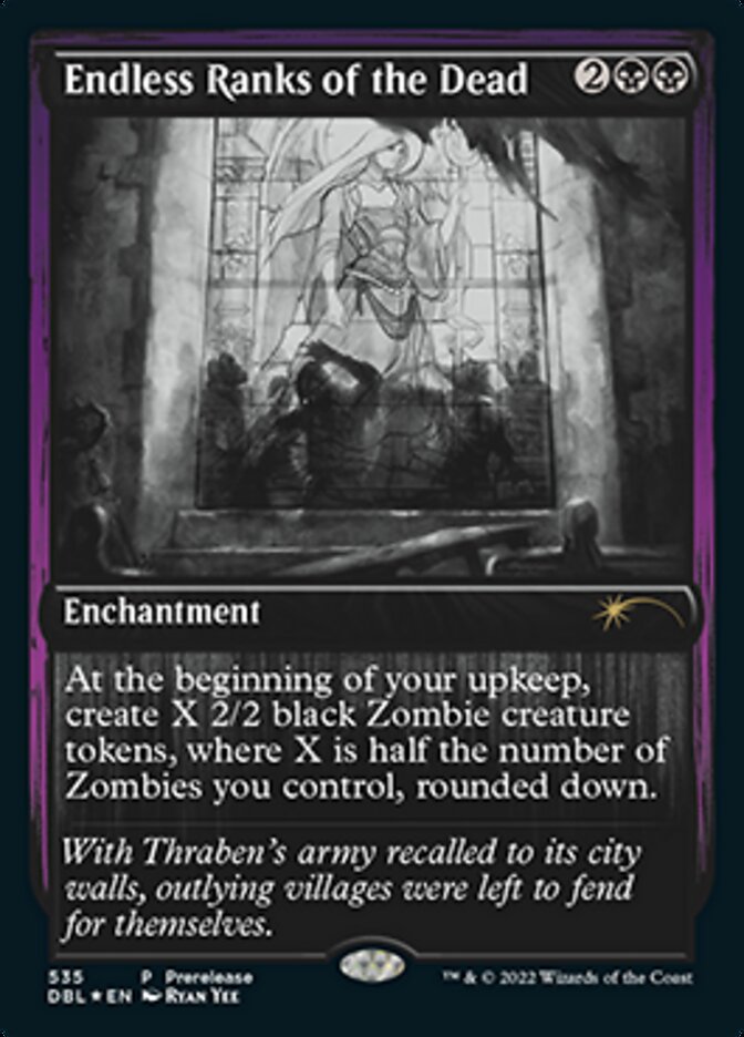 Endless Ranks of the Dead [Innistrad: Double Feature Prerelease Promos] Magic: The Gathering