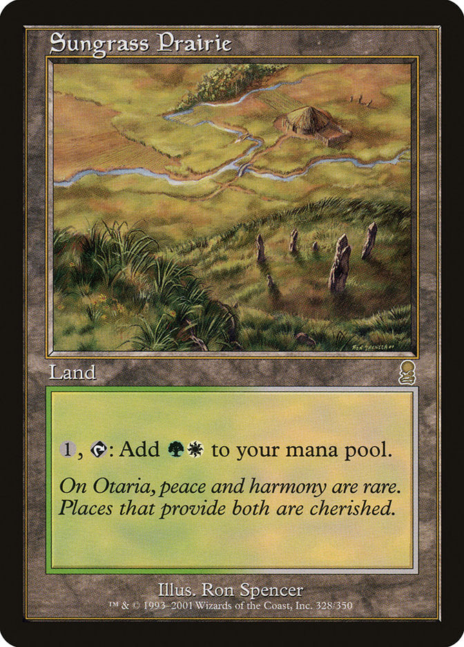 Sungrass Prairie [Odyssey] Magic: The Gathering
