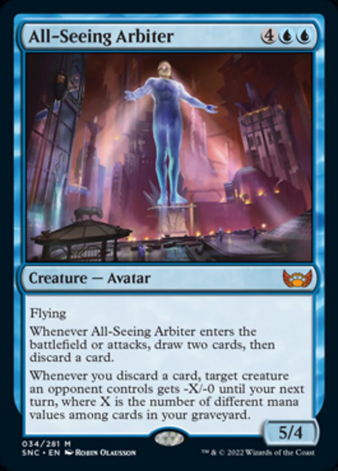 All-Seeing Arbiter [Streets of New Capenna] Magic: The Gathering