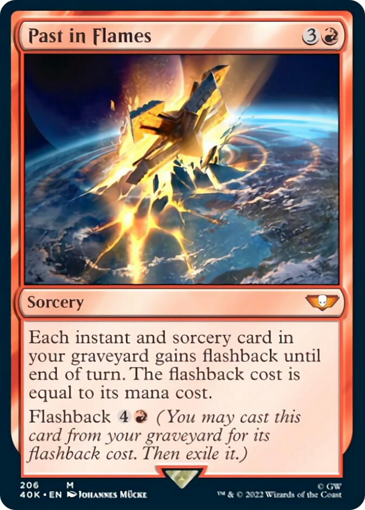 Past in Flames [Warhammer 40,000] Magic: The Gathering