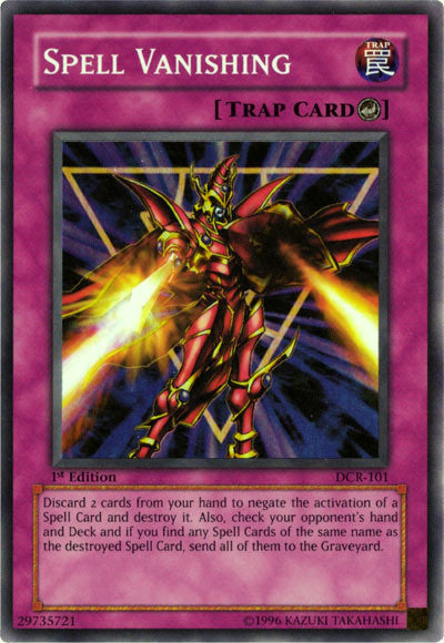 Spell Vanishing [DCR-101] Super Rare Yu-Gi-Oh!