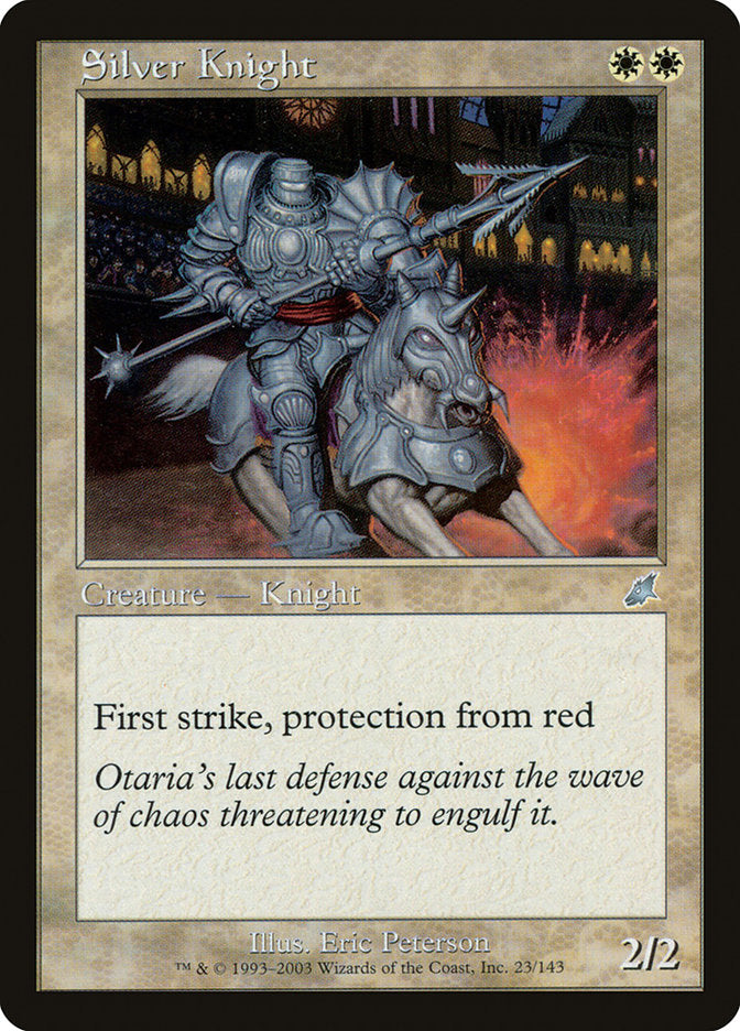 Silver Knight [Scourge] Magic: The Gathering