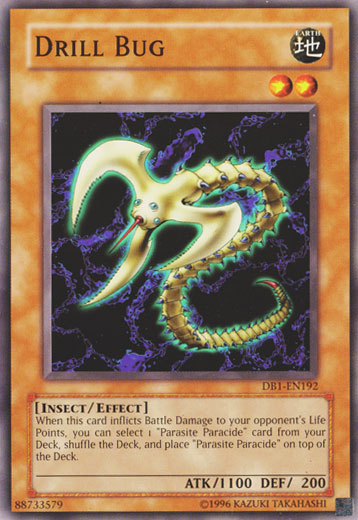 Drill Bug [DB1-EN192] Common Yu-Gi-Oh!