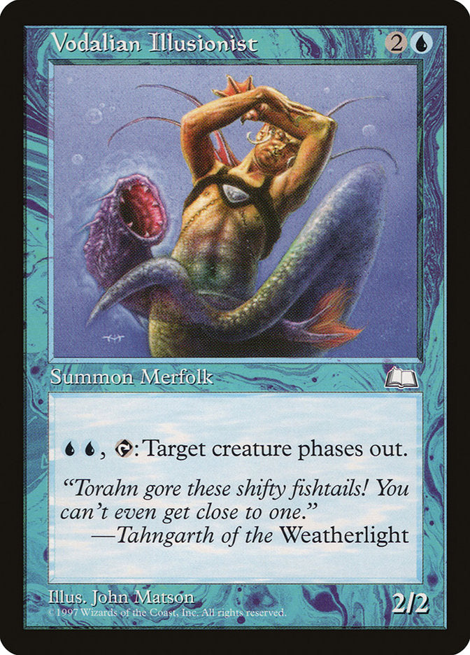 Vodalian Illusionist [Weatherlight] Magic: The Gathering