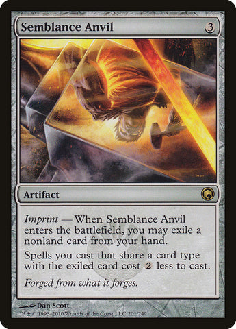Semblance Anvil [Scars of Mirrodin] Magic: The Gathering