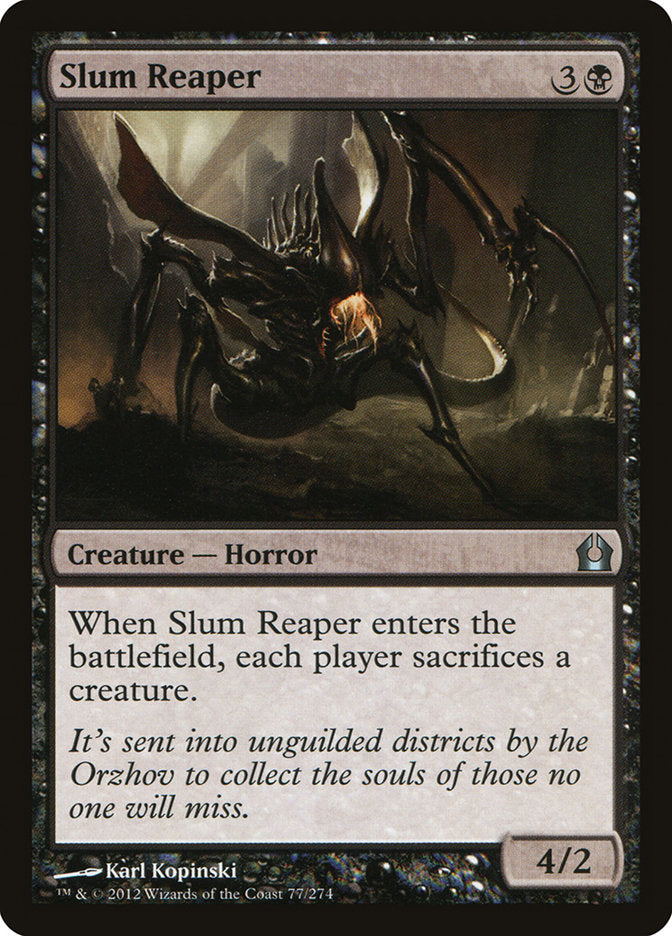 Slum Reaper [Return to Ravnica] Magic: The Gathering