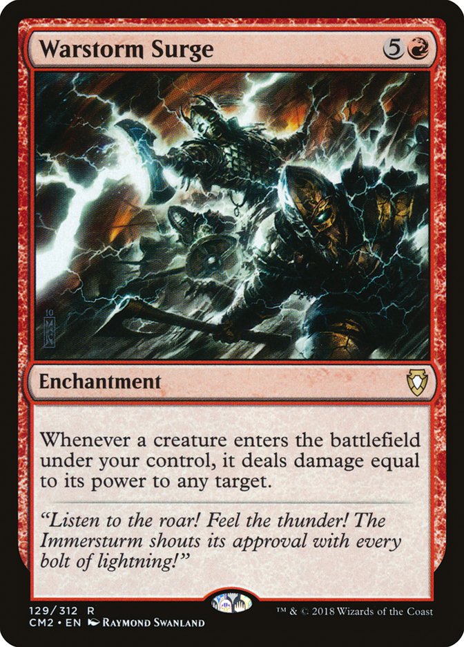 Warstorm Surge [Commander Anthology Volume II] Magic: The Gathering