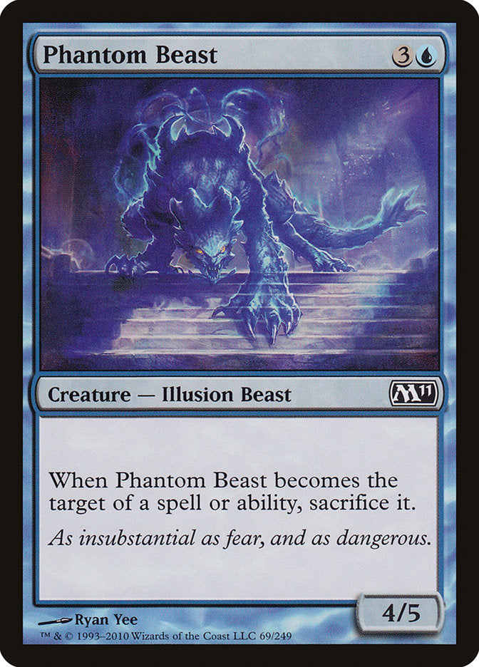 Phantom Beast [Magic 2011] Magic: The Gathering