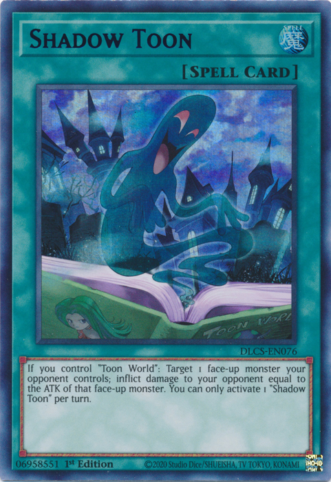 Shadow Toon (Blue) [DLCS-EN076] Ultra Rare Yu-Gi-Oh!
