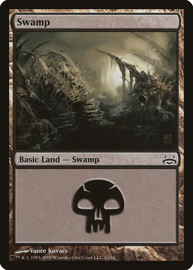 Swamp (62) [Duel Decks: Divine vs. Demonic] Magic: The Gathering
