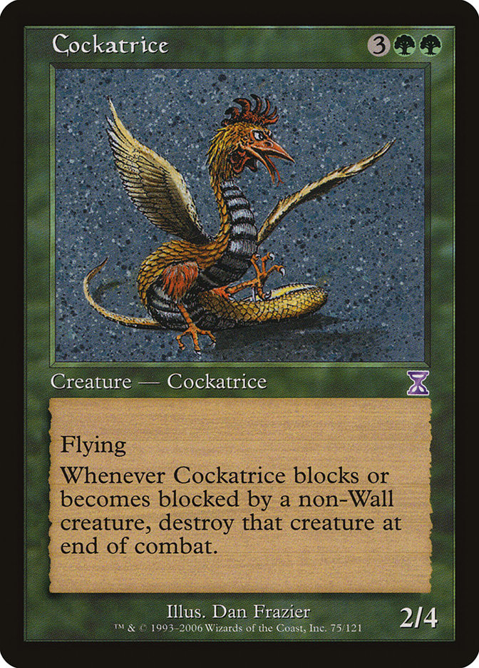 Cockatrice [Time Spiral Timeshifted] Magic: The Gathering