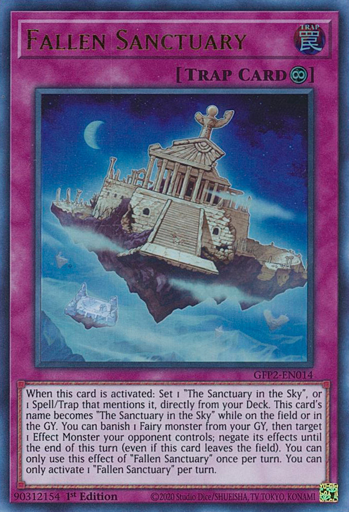 Fallen Sanctuary [GFP2-EN014] Ultra Rare Yu-Gi-Oh!