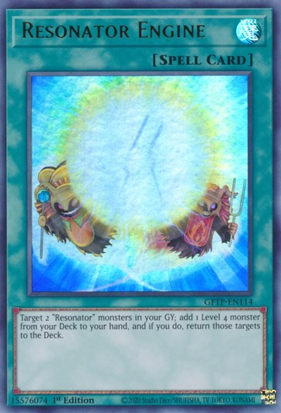 Resonator Engine [GFTP-EN114] Ultra Rare Yu-Gi-Oh!