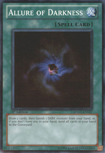 Allure of Darkness [SDGU-EN027] Common Yu-Gi-Oh!