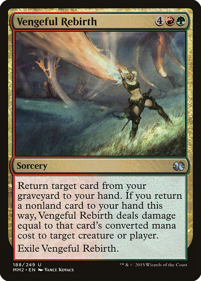 Vengeful Rebirth [Modern Masters 2015] Magic: The Gathering