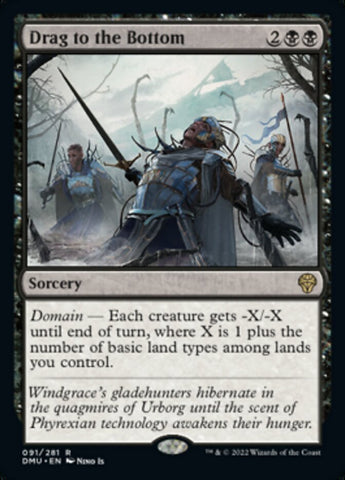 Drag to the Bottom [Dominaria United] Magic: The Gathering