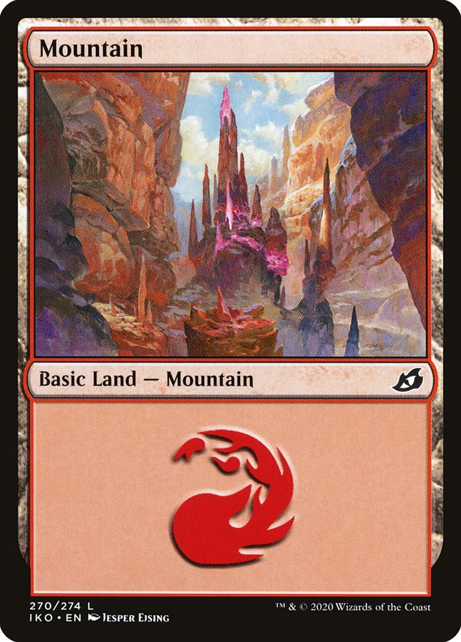 Mountain (270) [Ikoria: Lair of Behemoths] Magic: The Gathering
