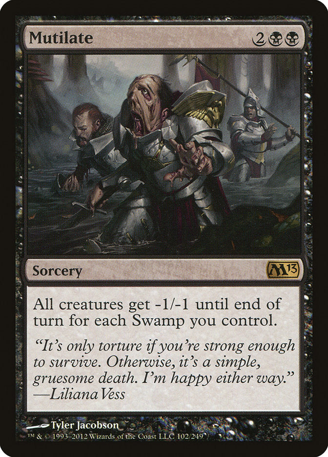 Mutilate [Magic 2013] Magic: The Gathering