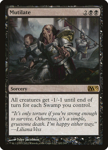 Mutilate [Magic 2013] Magic: The Gathering
