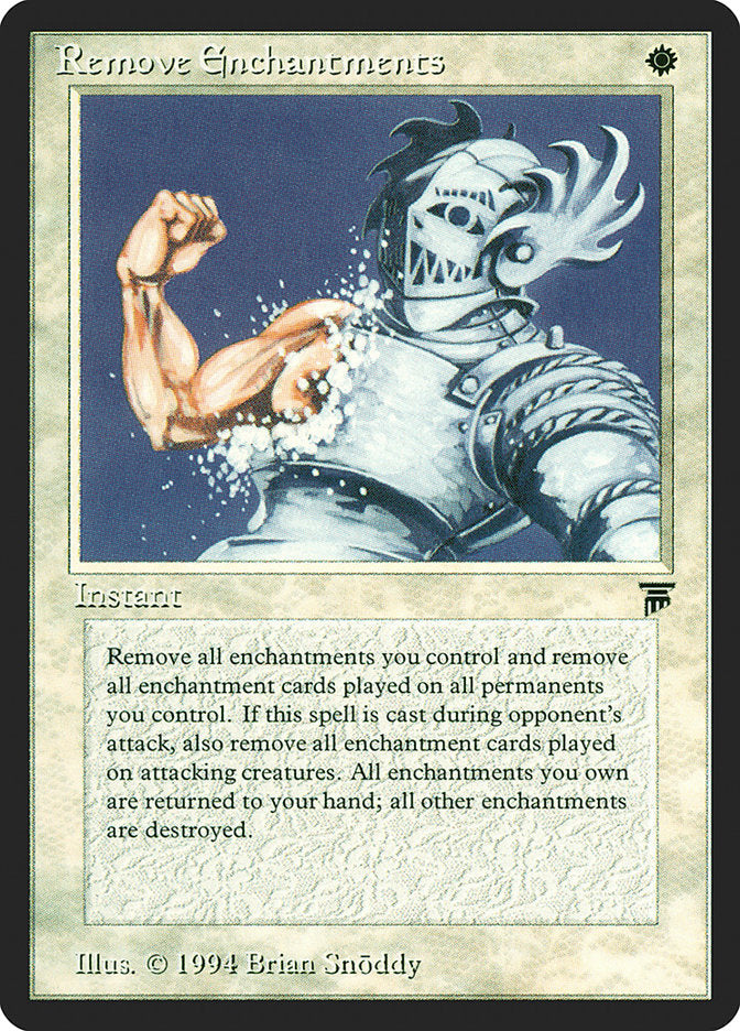 Remove Enchantments [Legends] Magic: The Gathering
