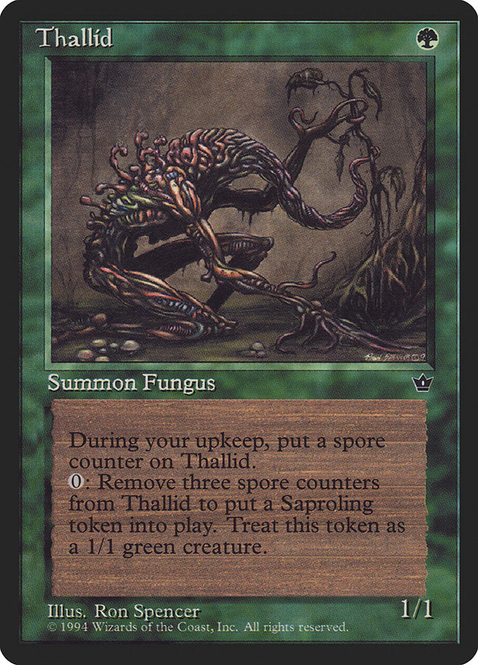 Thallid (Ron Spencer) [Fallen Empires] Magic: The Gathering