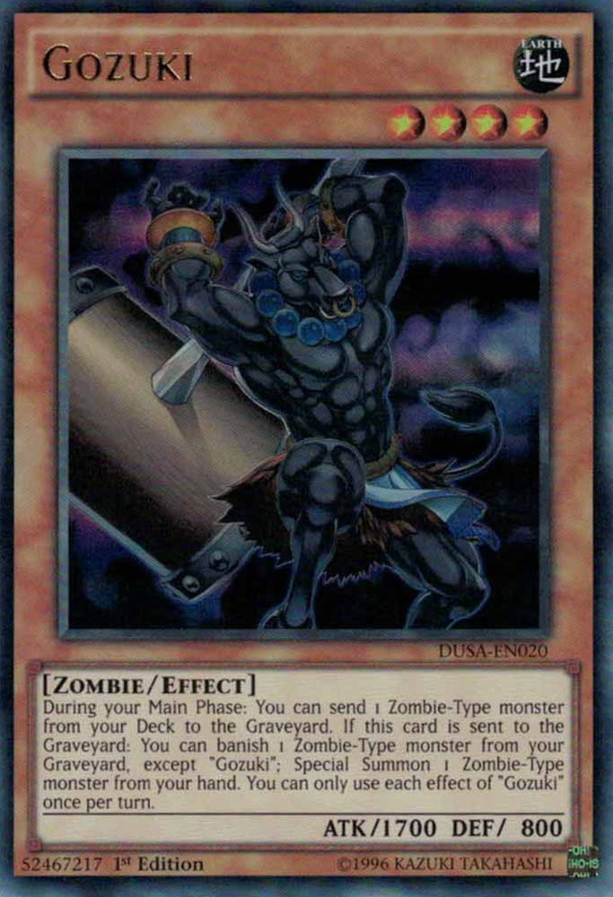 Gozuki [DUSA-EN020] Ultra Rare Yu-Gi-Oh!