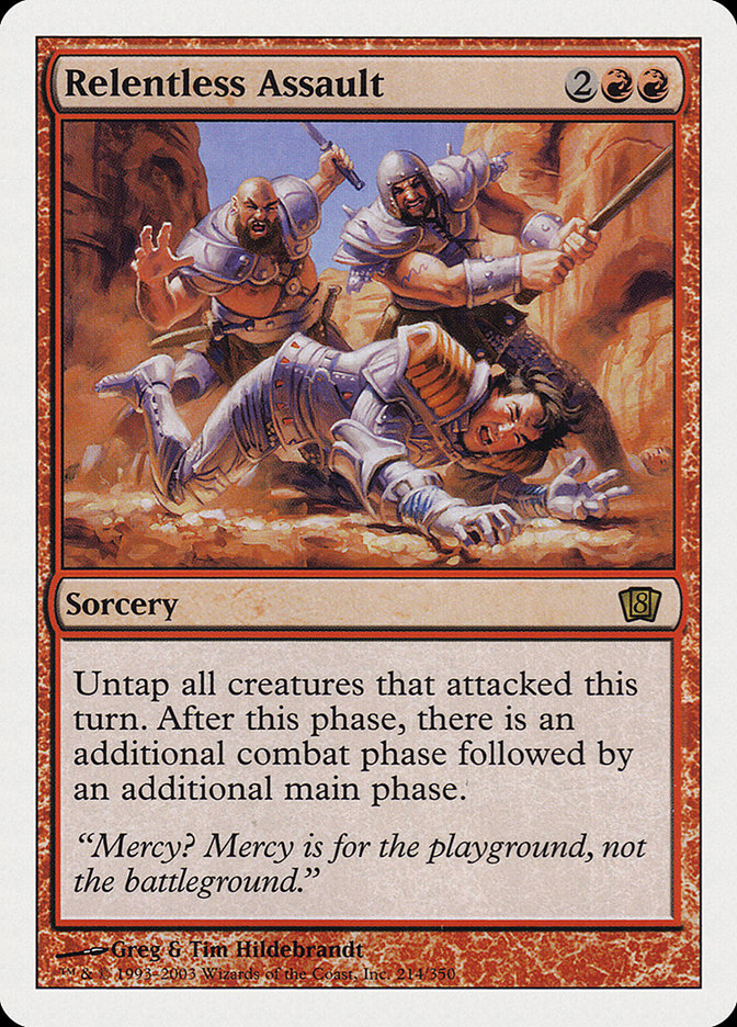Relentless Assault [Eighth Edition] Magic: The Gathering