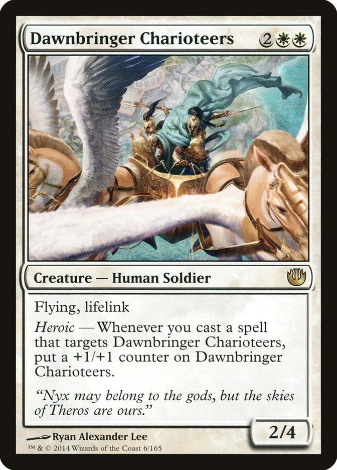 Dawnbringer Charioteers [Journey into Nyx] Magic: The Gathering