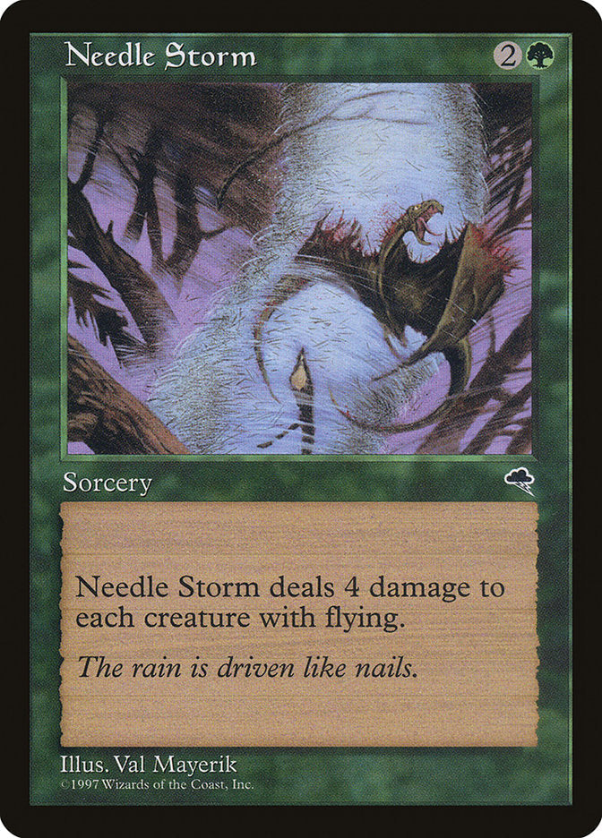 Needle Storm [Tempest] Magic: The Gathering