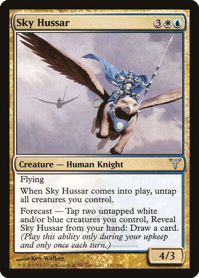Sky Hussar [Dissension] Magic: The Gathering