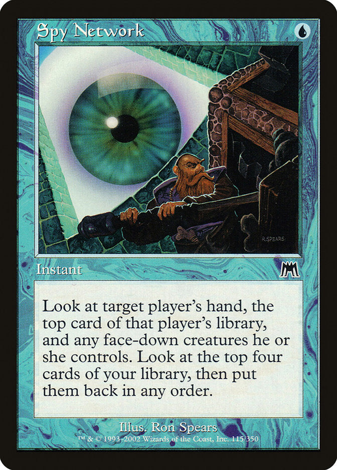 Spy Network [Onslaught] Magic: The Gathering