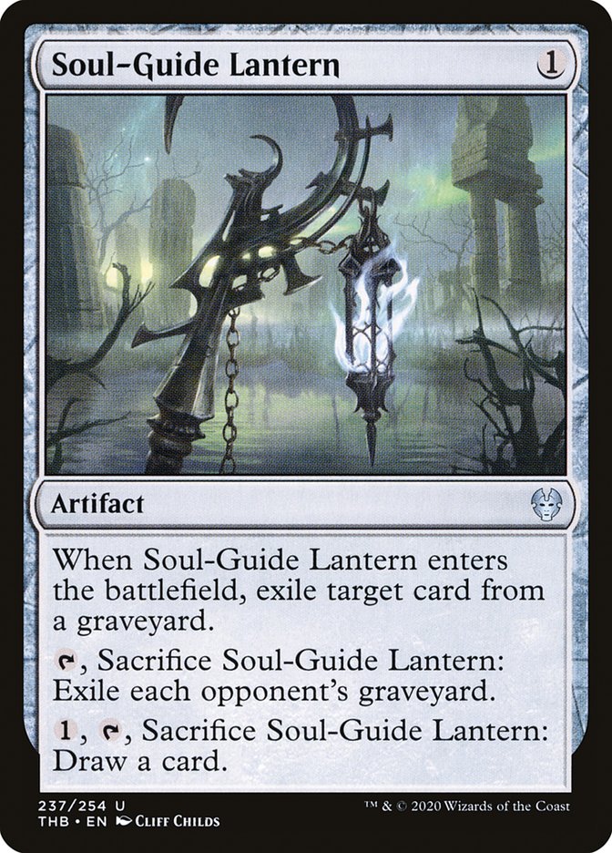 Soul-Guide Lantern [Theros Beyond Death] Magic: The Gathering