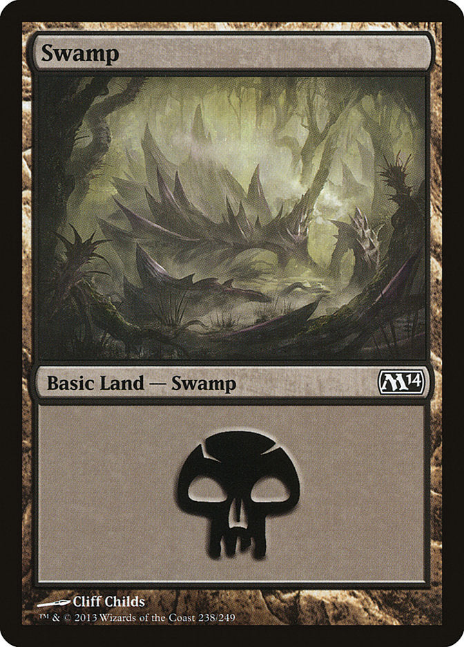 Swamp (238) [Magic 2014] Magic: The Gathering