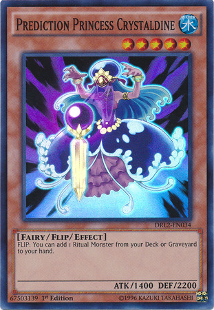 Prediction Princess Crystaldine [DRL2-EN034] Super Rare Yu-Gi-Oh!