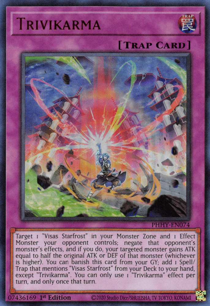 Trivikarma [PHHY-EN074] Ultra Rare Yu-Gi-Oh!