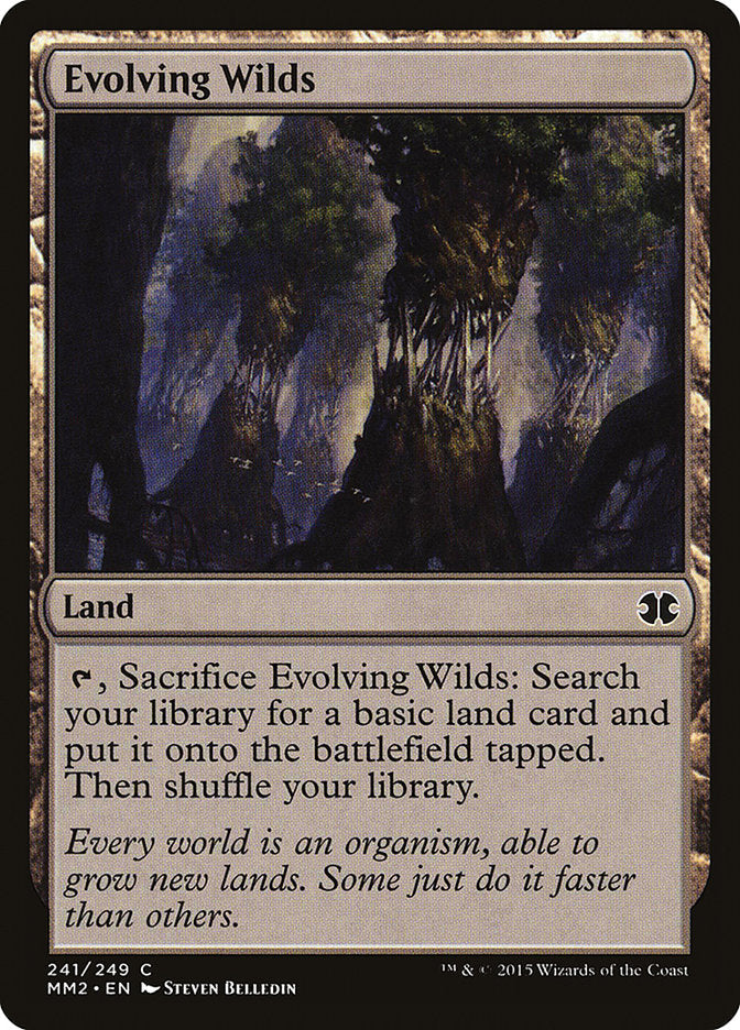 Evolving Wilds [Modern Masters 2015] Magic: The Gathering